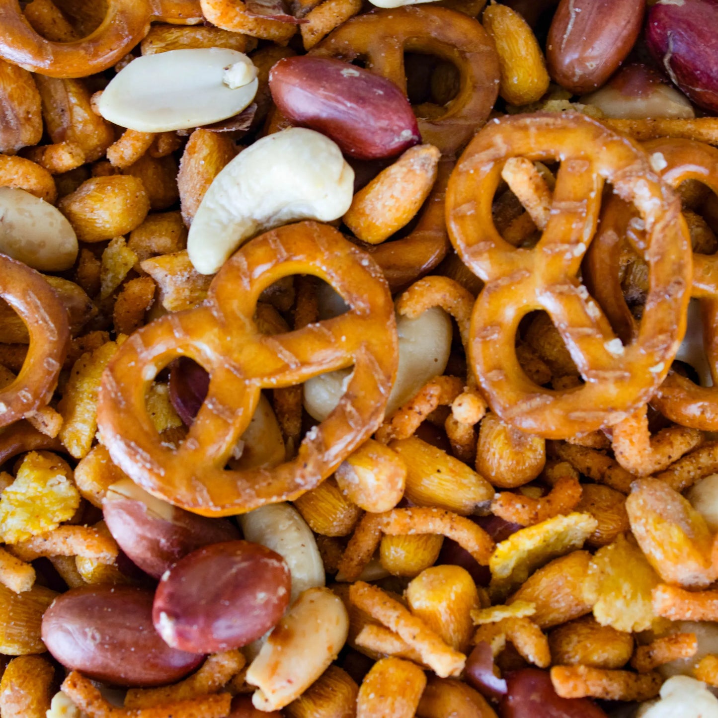 Souper Troopers Mix (peanuts/chevra/corn/pretzels/almonds/cashews)