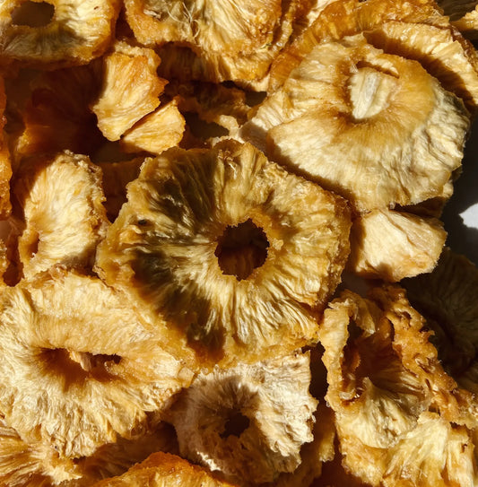 Dried pineapple rings 