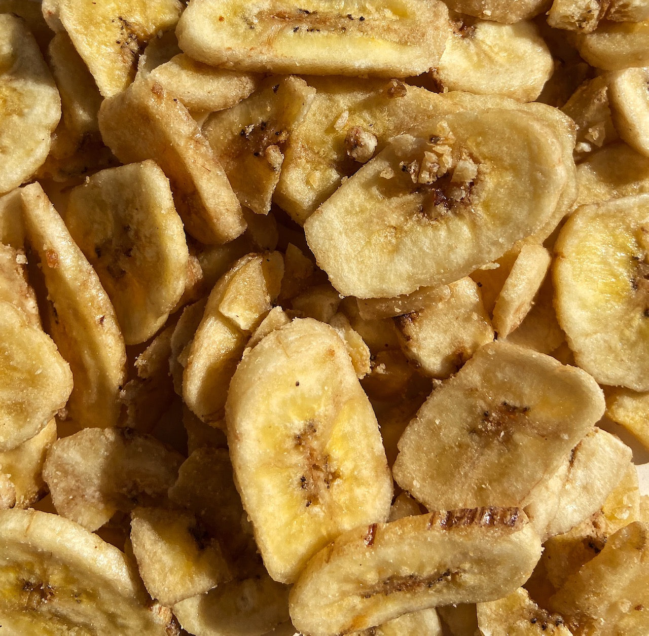 Caramelised Banana Chips