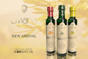 Liviana CBD Infused Extra Virgin Olive Oil - Eureka Lemon Infused 240ml